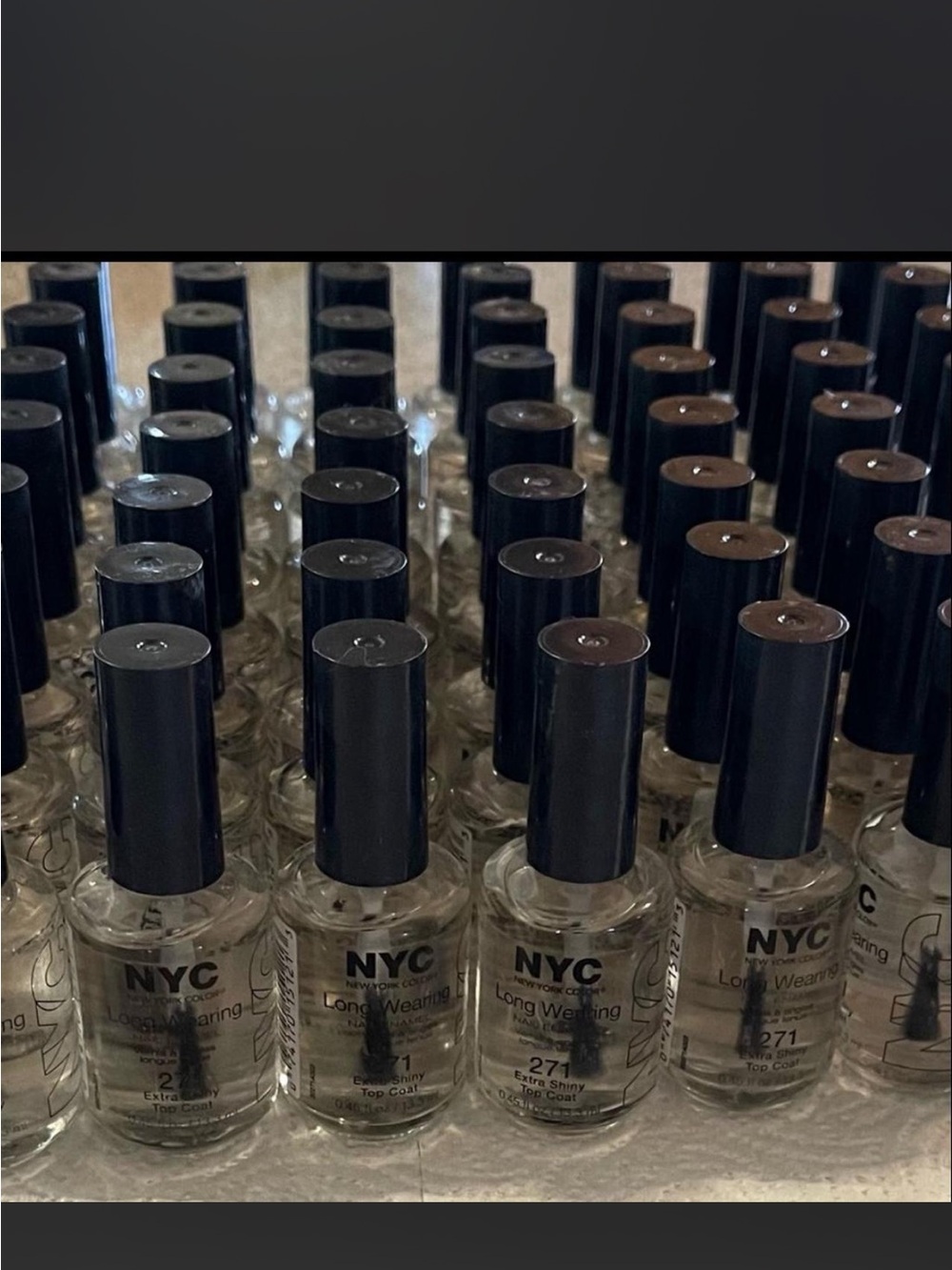 NYC Clear Extra Shiny Top Coat 3/$5